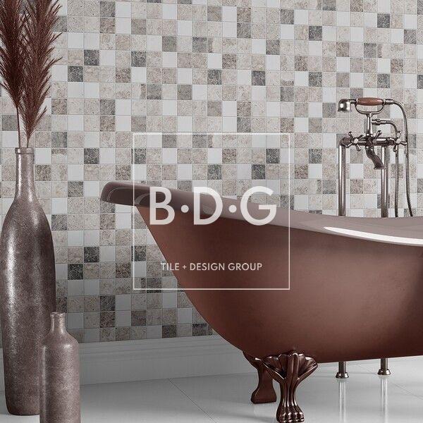 Granada Blend Mosaic in Marble Collection