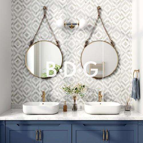 Nest Mosaic. BDG Luxury Showroom Mosaic and Natural Stone. Free Mosaic Nest Sample. Book an appointment