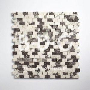 Calacatta Viola Honed Broken Joint Marble Mosaic