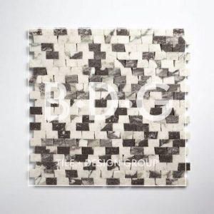 Calacatta Viola Honed Broken Joint Marble Mosaic