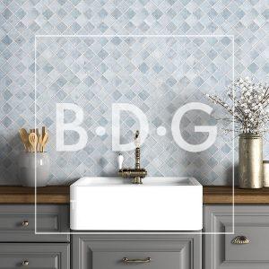 Allure Light Honed Hand Clipped 2x2 Marble Mosaic