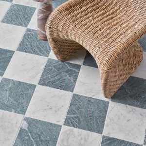 10” x 10” Carrara (Tumbled)