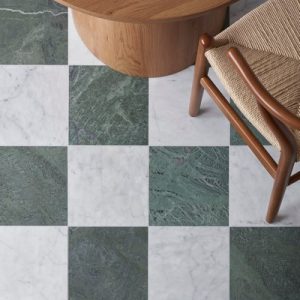 10” X 10” MOSS GREEN (H) Akdo Marble Tile