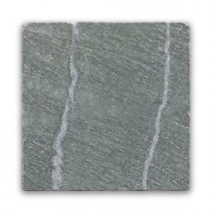 10” X 10” MOSS GREEN (TUMBLED) Akdo Marble Tile